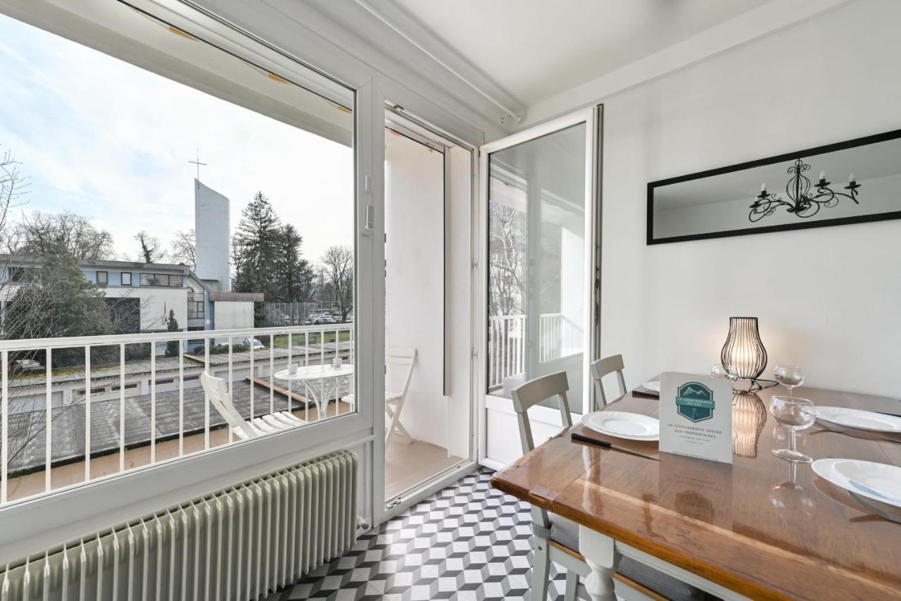 Le Boileau - Apartment For 4 People Parking And Balcony Close To The Lake อานซี ภายนอก รูปภาพ